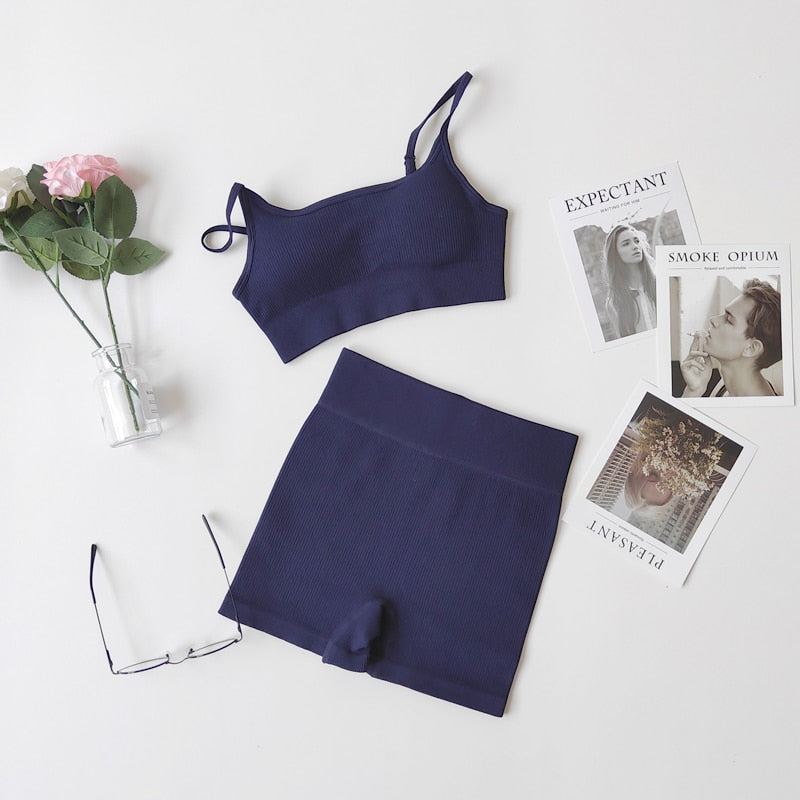 LUNA/ SPORT BRA (A) + SHORT