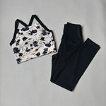 SET STAMP/ TOP + LEGGINS