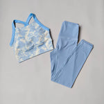 SET STAMP/ TOP + LEGGINS